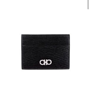 Salvatore Ferragamo
Revival Gancini Leather Card Wallet